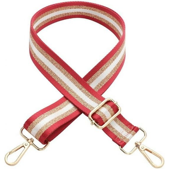 DONGTIAN Crossbody Bag Strap Shoulder Bag Strap Guitar Strap Stripes Belt Purse Straps Replacement for Tote Handbags