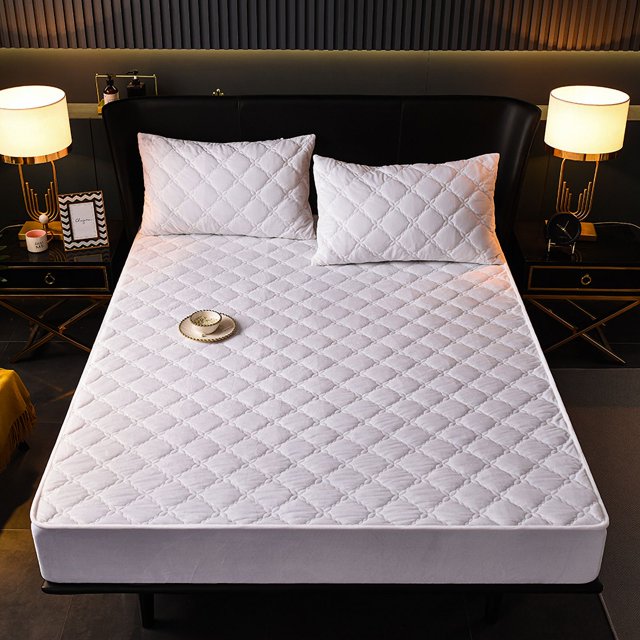 DONGTIAN Mattress Cover New Thick Crystal Velvet Bed Sheet, Fit And