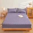 DONGTIAN Waterproof Fitted Mattress Cover with Elastic Band