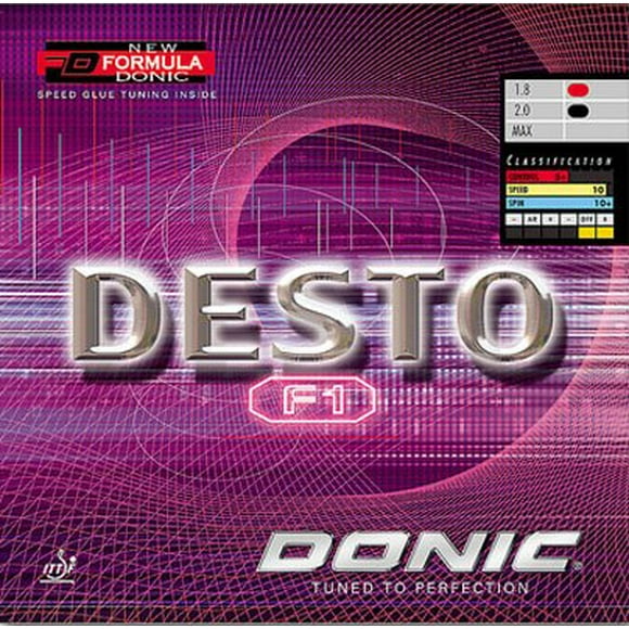 DONIC Desto F1 Table Tennis Rubber