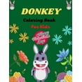 thumbnail image 1 of DONKEY Coloring Book For Kids Happy Valentine's Day: Fun Kids Coloring Book Featuring With Funny, Cool And Realisti, (Paperback), 1 of 1