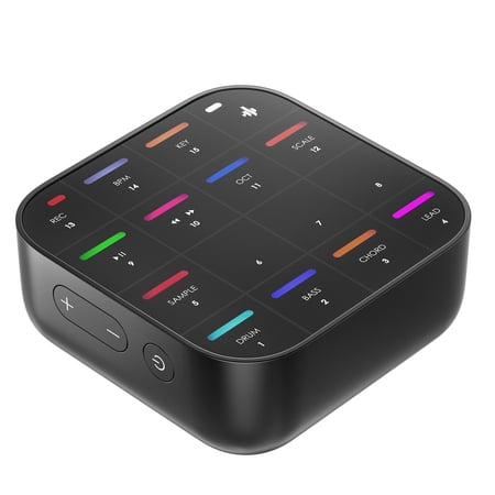 Donner MEDO MIDI Controller, Portable Electronic Instrument | Chord, Sample, Lead, Bass, Drum | Built in Looper and Synthesizer