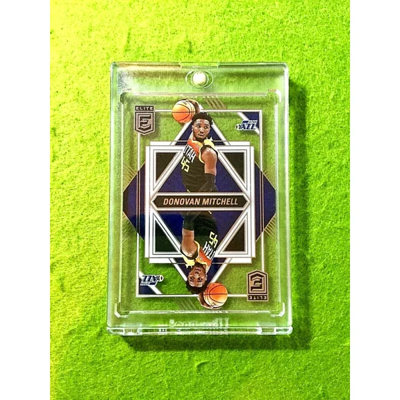 DONOVAN MITCHELL CLEAR CARD JAZZ 2021-22 Elite DECK Donovan Mitchell Cavs