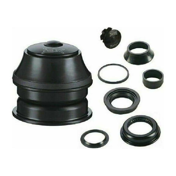 DONSP1986 1 1/8"Threadless Semi-Black Integrated Bicycle Headset with 44mm Cups