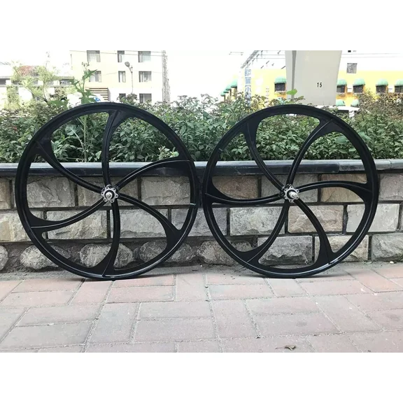 DONSP1986 26" Bicycle/Bike Mag Wheels Set/Magnesium Wheel Rims 100*120MM - Motorized Bicycle