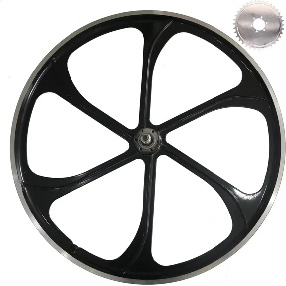 DONSP1986 29"/700C Aluminum Mag Bike Rear Wheel & 36T Sprocket - Gas Motorized Bicycle