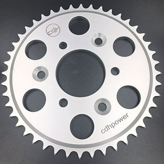 DONSP1986 44T Chain Drive Racing Sprocket for Spoke Wheel-Gas Motorized Bicycle