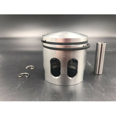 CDHPOWER YD100/LD100 Windowed Piston Set – 50mm Diameter, High Hole, For 2-Stroke Motorized Bicycles