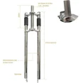 thumbnail image 1 of DONSP1986 Bicycle/Bike Fork 26" Non-Suspension Tripe Tree Fork Gas Motorized Bike, 1 of 6