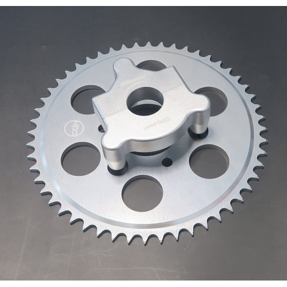DONSP1986 Bike 1.25" Hub Adapter &52T Sprocket for Spoke Wheel-Gas Motorized Bike