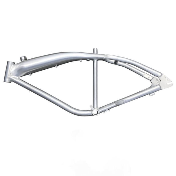 DONSP1986 Brushed Alum Felt Faker Gas Bike Frame 3.4L Tank-Gas Motorized Bicycle