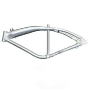 DONSP1986 Brushed Alum Felt Faker Gas Bike Frame 3.4L Tank-Gas Motorized Bicycle