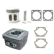 DONSP1986 LD100 Cylinder and Windowed Piston 50MM-2 Stroke LD100 Engine Kit 100CC