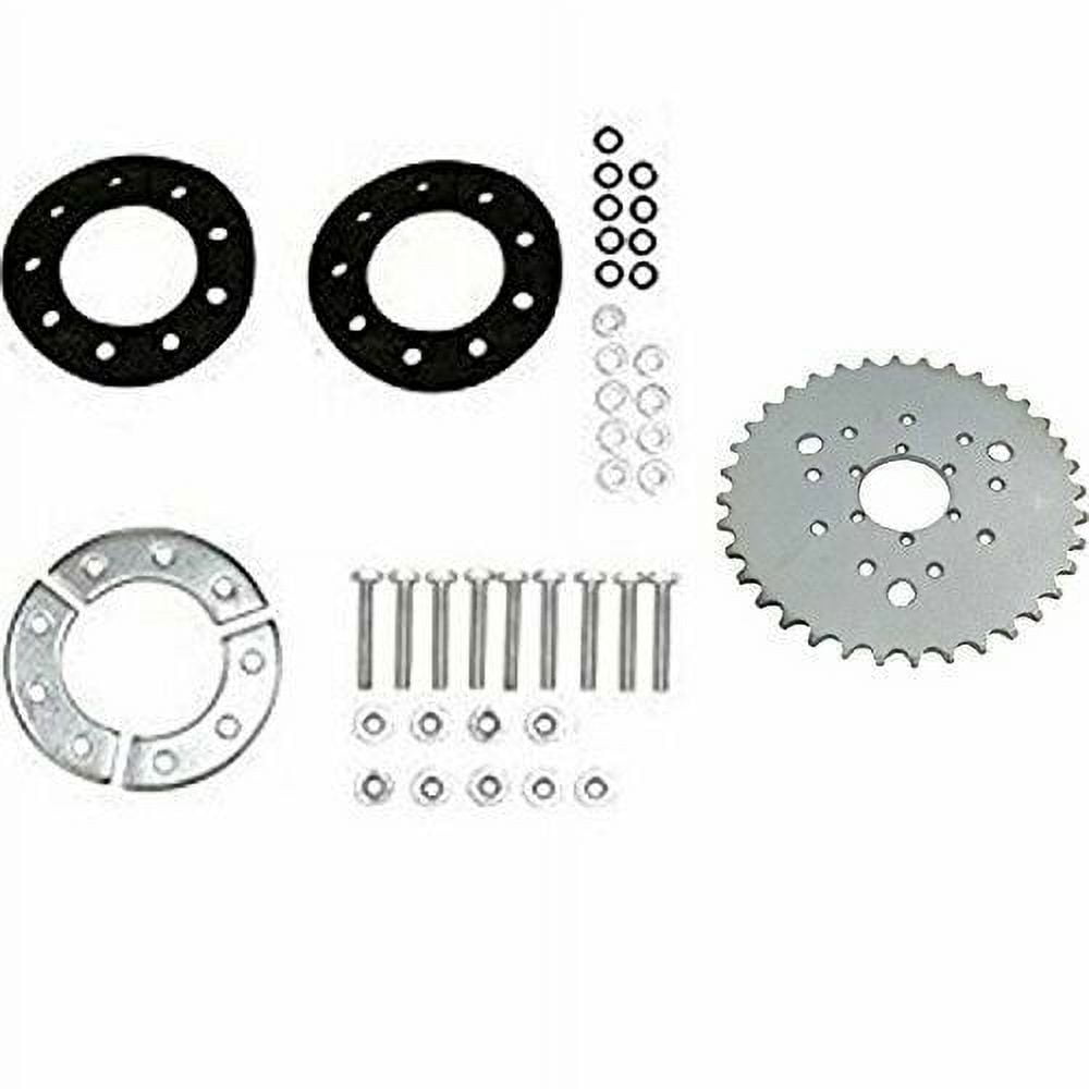 DONSP1986 Pedalkurbel Set 5,1cm - Für 2-Takt Motorisiertes Fahrrad 48-80cc