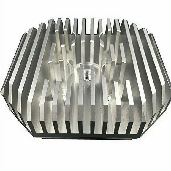 DONSP1986 Racing Head (Square/Silver)-2 Stroke Bicyle Engine Kit 66cc/80cc Motor