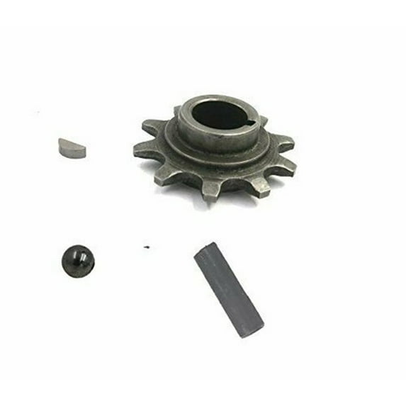 DONSP1986 Small Chain Sprocket Set for 415 Chain 2 Stroke 66cc/80cc Gas Motorized Bicycle