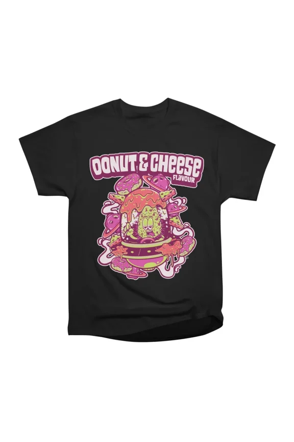 DONUT CHEESE FLAVOUR T-Shirt Tee Gift For Him Merch For Her Apparel For Friend