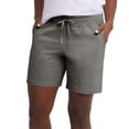 thumbnail image 1 of DONYUDE Women's Jersey Pocket Shorts, Drawstring Cotton Jersey Shorts, 7" Inseam, 1 of 6
