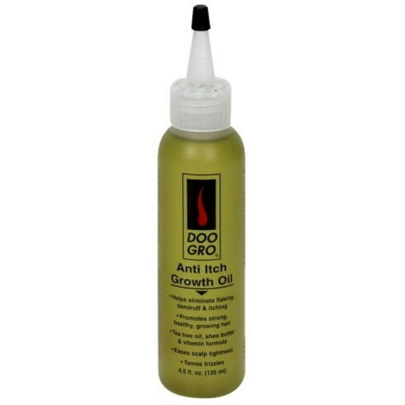 DOO GRO Anti-Itch Growth Oil, 4.5 oz (Pack of 2)