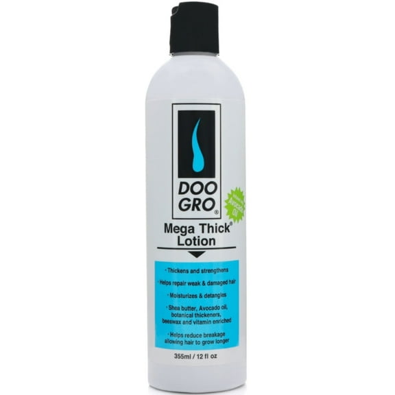 DOO GRO Megs Thick Lotion, Avocado Oil 12 oz (Pack of 3)
