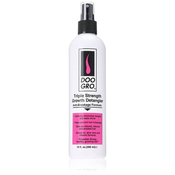 DOO GRO Triple Strength Anti Breakage Growth Detangler, 10 oz