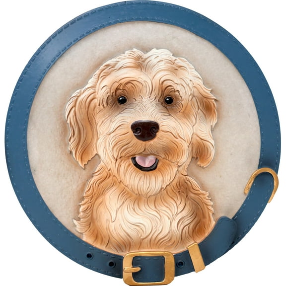 DOODLE STEPPING STONE / DECORATIVE WALL PLAQUE
