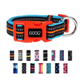 thumbnail image 1 of DOOG - Soft Neoprene & Nylon Webbing Padded Adjustable Dog Collar - BEETHOVEN (Blue with Neon Orange Trim), 1 of 3