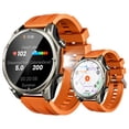 thumbnail image 1 of DOOGEE Anywise W1 Pro Mens Smart Watch, 5ATM Dual-Band GPS Offline Maps,1.43" Fitness Smartwatches for Android Phone/iPhone Compatible,170+ Sports Modes, Answer/Make Calls/12 Days Battery/2 Strap, 1 of 9