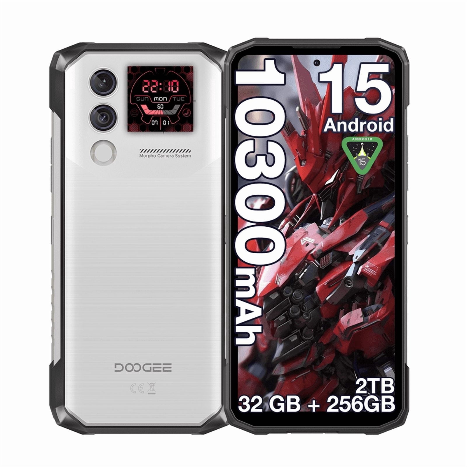 DOOGEE Blade 10 Max 120Hz 10300mAh Battery Rugged Smartphone