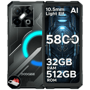 DOOGEE Blade GT Pro 5G Rugged Phone with LED Light, with 32GB+512GB/2TB, 6.72  FHD+120Hz, 5800mAh Battery, 100MP+32MP AI Camera/Face & Finger ID/NFC