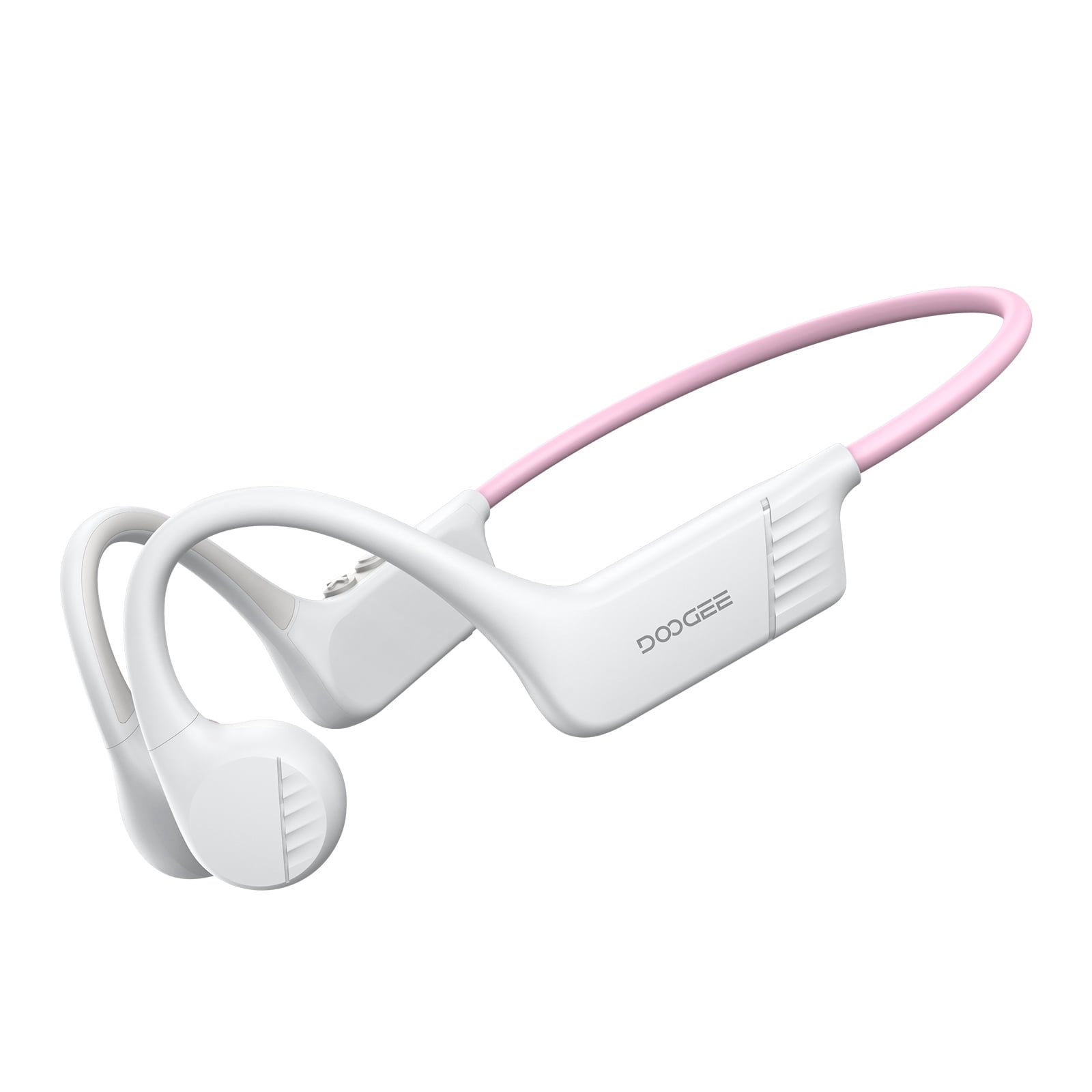 DOOGEE Bone Conduction Headphones, Open-Back Bluetooth Sports Headphones, IP66 Sweatproof, 10-Hour Battery Life, with Microphone, Suitable for Cycling, Running, Fitness