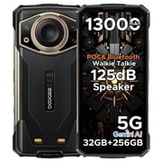 DOOGEE Fire 7 Ultra 5G Rugged phone ,13000mAh /33W Fast Charge,32GB+256GB2TB TF,6.6"HD+90Hz,IP68/IP69K,125dB Speaker,Nfc,Dual Sim