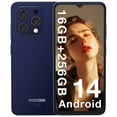 thumbnail image 1 of DOOGEE N55 Pro Android Phone,Unlocked Phone with 16GB RAM 256GB ROM,6.56" HD+ 90Hz IPS Screen, Octa Core,5150mAh Dual SIM Android 14 Smartphone,Face Unlock,Dark Blue, 1 of 7