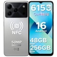 thumbnail image 1 of DOOGEE Note56 Plus Unlocked Android 16 Cell Phone, 48GB + 256GB/2TB TF Expand, 6.56" HD+ 90Hz Display, 6150mAh Battery, 50MP+8MP AI Camera, NFC/OTG/Side Fingerprint, 4G Dual SIM Unlocked Smartphone, 1 of 9