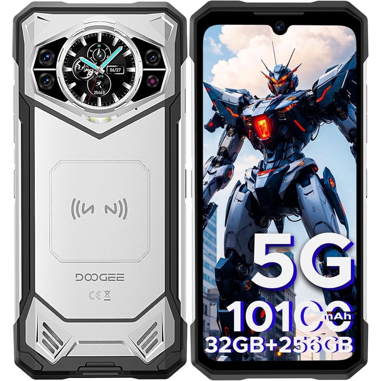 DOOGEE S200スマートフォン 本体 DOOGEE S200 Rugged Phone 5G Unlocked, 32GB RAM+256GB Storage