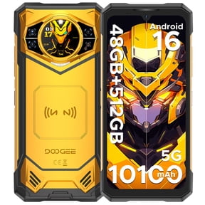 Doogee S200 X Rugged Phone 5G,48GB+512GB/TF 2TB,Android 16 Rugged Phone with 1.32"Amoled Screen,10100mAh/33W,100MP+20MP+20MP,6.72" FHD/120Hz,Nfc/Otg