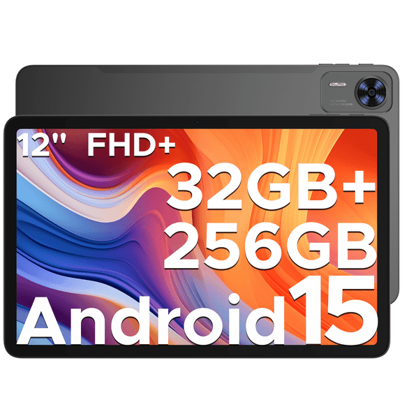 DOOGEE T36 12 inch Tablet,2.4K FHD+90Hz Display,32GB+256GB/2TB Tablets,8800mAh,Android Tablet with Sim Card Slot,Wifi 5,Dual Camera,BT5.0,Widevine L1