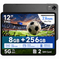 thumbnail image 1 of DOOGEE T36 12 inch Tablet,2.4K FHD+90Hz Display,32GB+256GB/2TB Tablets,8800mAh,Android Tablet with Sim Card Slot,Wifi 5,Dual Camera,BT5.0,Widevine L1, 1 of 7
