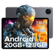 DOOGEE Tab A9 Pro 10 inch Tablet,20GB+128GB/2TB Expand,Quad Core,6580mAh Battery,5G WiFi,BT5.0,Dual Speakers,Dual Camera,Face Unlock Android 15