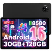 DOOGEE Tab A9 Pro+ Android 16 Tablet,11 inch Tablet with 90Hz Display,30GB+128GB/2TB TF Octa-Core Gaming Tablets,8580mAh,1080P,Bluetooth 5.0+5G WiFi Tablets,13MP+5MP,Face ID/OTG