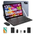 thumbnail image 1 of Tab G6 Pro Tablet 12 Inch, Android 16 Tablets, 90Hz 2.4K 36GB RAM+128GB ROM/TF 2TB, Helio G100 Octa-Core Gaming Tablet, 4G LTE/5G WiFi/9000mAh/Gemini AI/13MP+8MP/OTG/FACE ID/Dual Speakers, 1 of 9