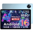 thumbnail image 1 of DOOGEE U11 Android 16 Tablet,11 Inch Tablet with Gemini AI,16GB+128GB/2TB,8580mAh Gaming Tablets,Unisoc T7200 Octa-Core,13MP+5MP Tablets,2.4G+5G WiFi / WidevineL1/3.5mm Audio/Face ID/OTG, 1 of 10