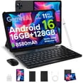 thumbnail image 1 of DOOGEE U11 Android 16 Tablet with Keyboard, 11 Inch Tablet with Gemini AI, 16GB+128GB/2TB Storage, 8580mAh Battery, Octa-Core, BT5.0+6G WiFi, Widevine L1, 1 of 10