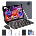 thumbnail image 1 of DOOGEE U11 Pro Android 16 Tablet with Keyboard,11 inch Android Tablet,30GB+256GB/2TB TF,8580mAh,Octa-Core,1080P,WiFi,Widevine L1,13MP+5MP,Face ID/Otg, 1 of 9