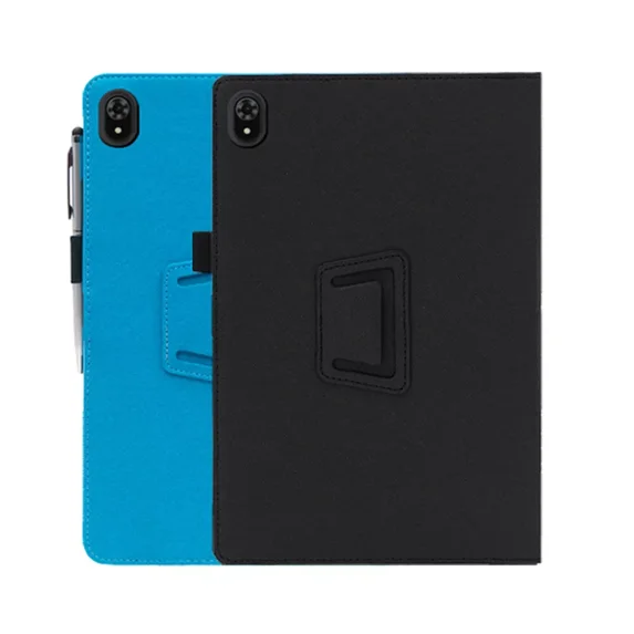 for DOOGEE U9/DOOGEE U10/DOOGEE U10 PRO Tablet 10.1 inch Tablet Case Built in Hand Strap PU Leather Case Auto Sleep/Wake, Magnetic Clasp Smart Case for DOOGEE U9 / U10 / U10 PRO Case - BlackBlue