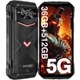 thumbnail image 1 of DOOGEE V MAX Plus 5G Rugged Smartphone, 22000mAh 36GB+512GB, 200MP+32MP+20MP Night Vision Rugged Cell Phone, Android 14 Rugged Phone, 6.58" FHD+120Hz IPS Screen, IP68/IP69K Waterproof Phone, NFC/OTG, 1 of 9