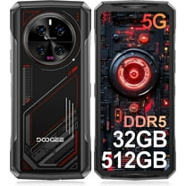DOOGEE V40 Rugged Smartphone 5G,32GB 512GB/2TB Android 14 Rugged Phone,4nm D7300,6.78" FHD 120Hz Rugged Unlocked Cell Phone,108MP 20MP Night Vision,8680mAh,3 Card Slots/Dual Unlock/NFC/Wi-Fi6E/IP69K