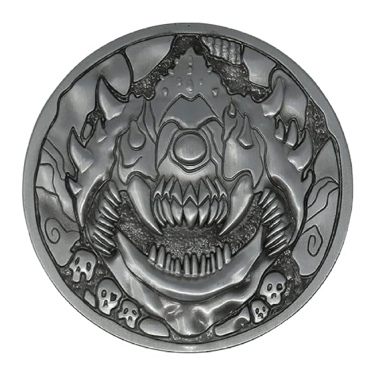 DOOM Cacodemon Limited Edition Medallion - Collectible Metal Figurine ...