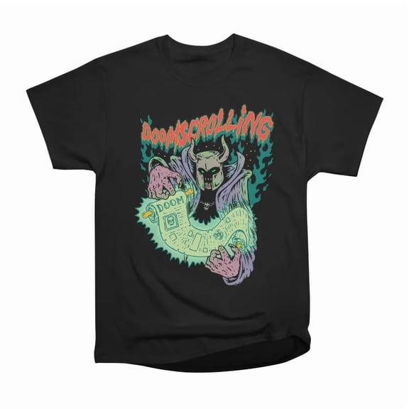 DOOM SCROLLING T-Shirt Tee Gift For Him Merch For Her Apparel For Friend 1