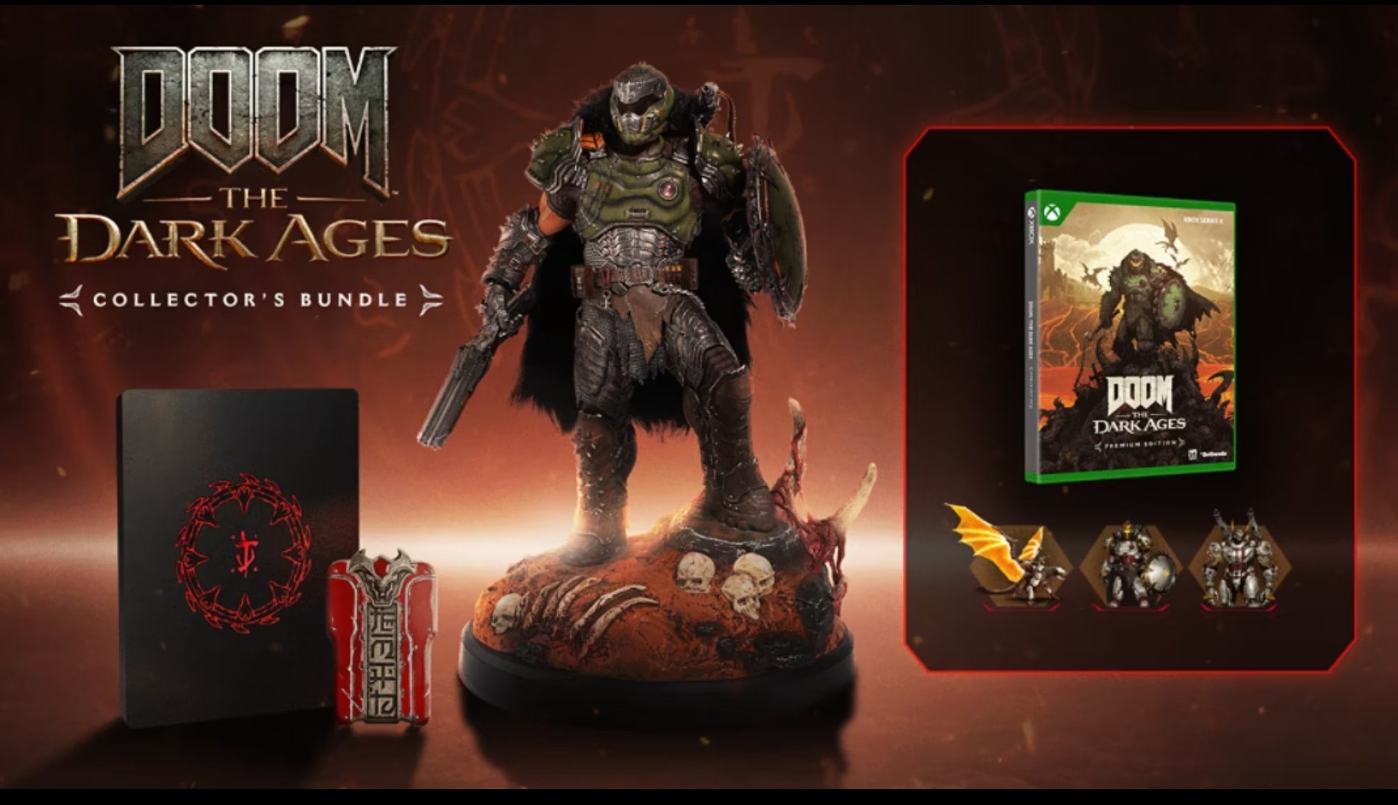 DOOM DARK AGES コレクターズエディション　フィギュア McFarlane Toys Elite Edition DOOM: The Dark Ages DOOM Slayer 7-in